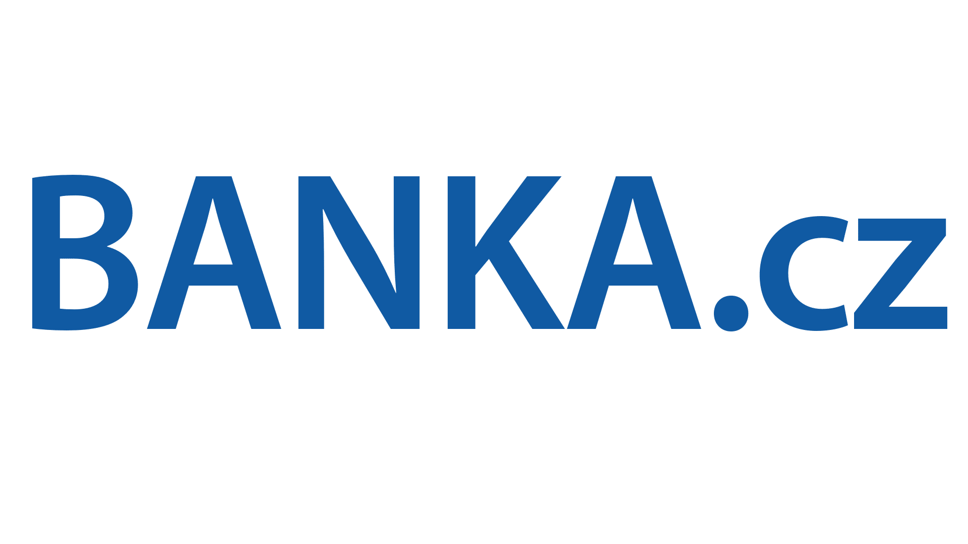 Logo Banka.cz - modrá verze